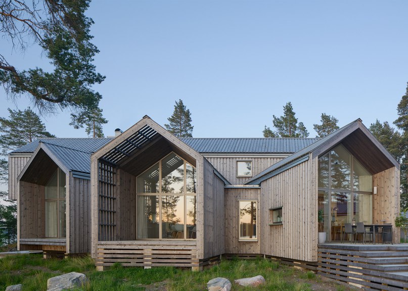 Murman Arkitekter completes a Swedish villa that