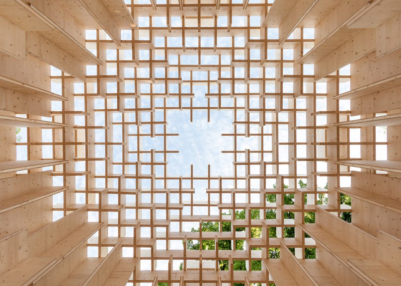 Forests of Venice pavilion offers a peaceful