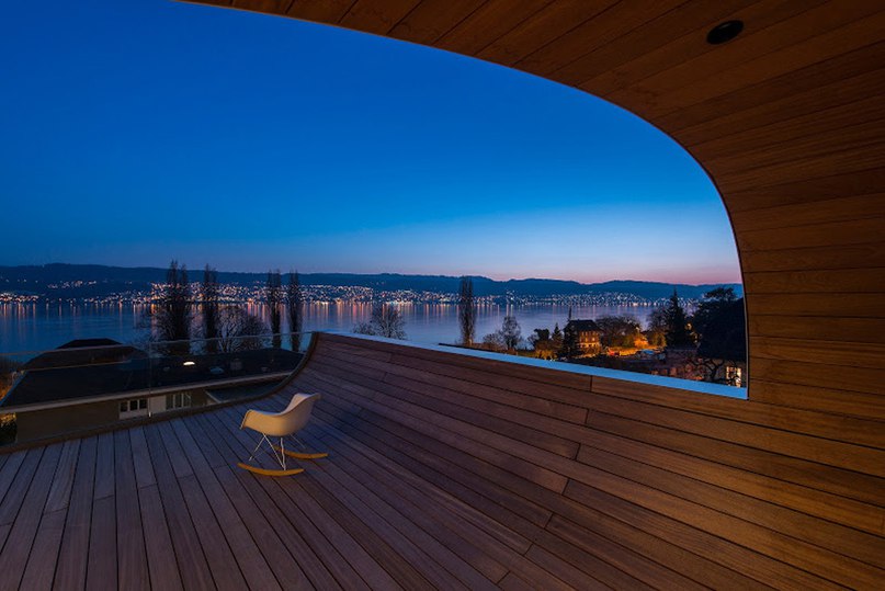 evolution design models zurich lakehouse with ribbon