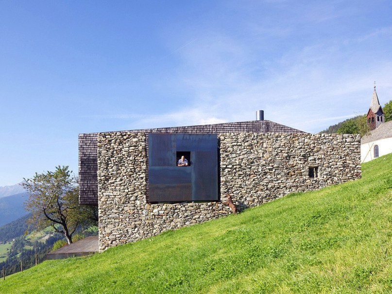 Современный фермерский дом в итальянской деревнеПроект Vicino