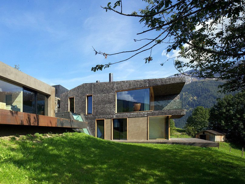 Современный фермерский дом в итальянской деревнеПроект Vicino