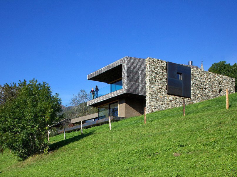 Современный фермерский дом в итальянской деревнеПроект Vicino