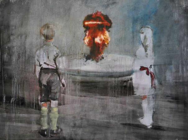 Фигуративная живопись британского художника Jake Wood Evans