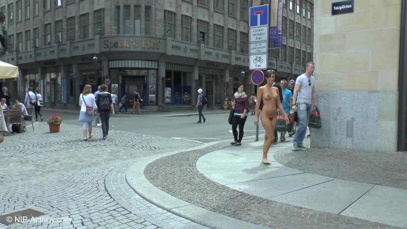 Gabriella Naked in Public 1