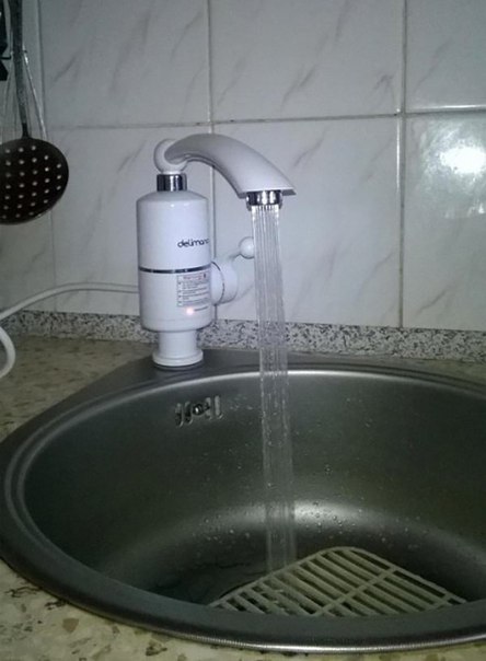 Греешь воду в кастрюлях Надоели отключения воды 