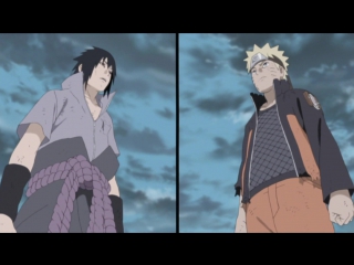 Саске против Наруто. Финальный бой (Naruto Shippuuden. Sasuke and Naruto) .