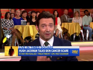 24.02.17. Hugh Jackman Interview: Beating skin cancer, 'Logan'