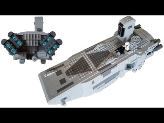 Lego Star Wars First Order Troop Transport MOC | Mini-figure Scale (Subscriber's Request)