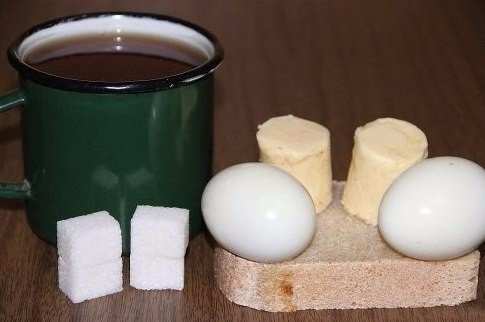 Самый вкусный завтрак. Кто был в армии, тот поймет.