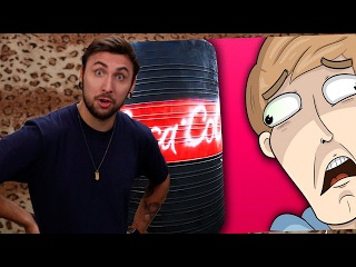 +100500 - БУДЕТ ЛИ ВТОРАЯ ПОПЫТКА? - 10 000 ЛИТРОВ КОЛЫ VS MENTOS