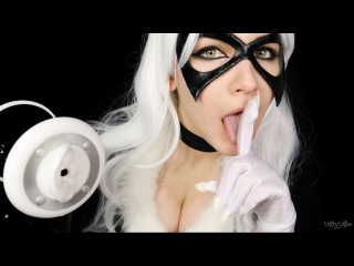 АСМР Облизывание ушек, Звуки рта, Взбитые сливки 💋 | ASMR Ear Licking | Whipped cream| Mouth Sounds
