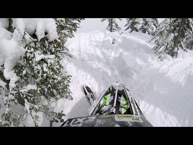 GoPro Snowmobile Drop