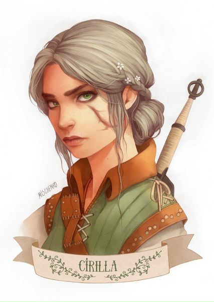 Cirilla by #HelenaMischenko