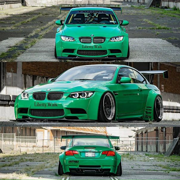 Liberty Walk  #BMW M3 Cabrio (E93)