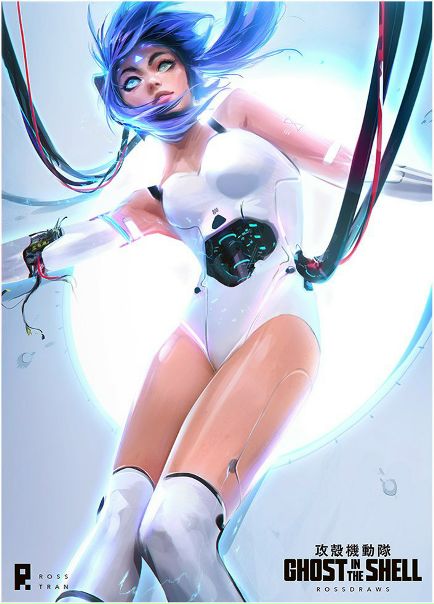 Ghost in the Shell by #RossTran