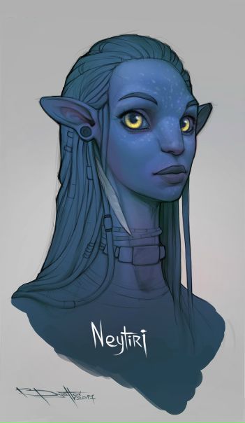 #Avatar Neytiri by #BorisDyatlov