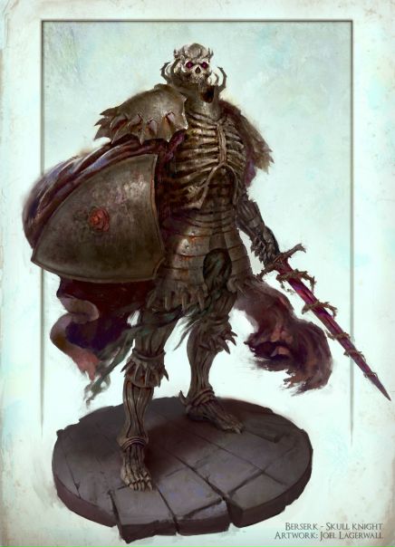 Skull Knight from #Berserk by #JoelLagerwall