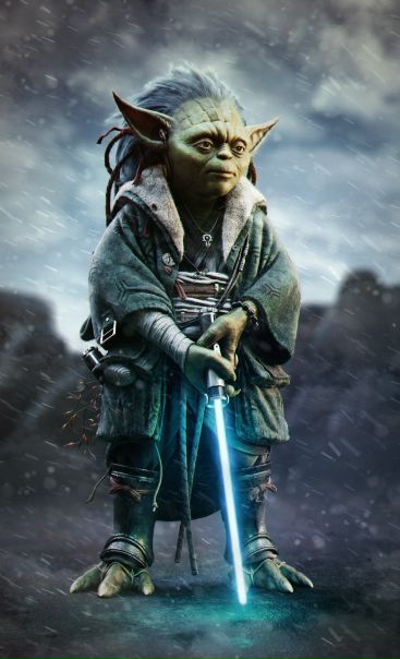 #StarWars Young Yoda by #VincentChambin