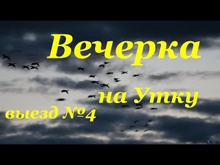 Вечерка на Утку! выезд №4. Hunting for a duck in Russia!!! Crazy hunting in Russia