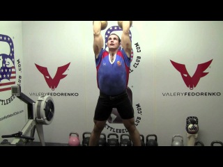 VF Workout 143 - Ivan Denisov Jerk 48kg / 106lb kettlebells
