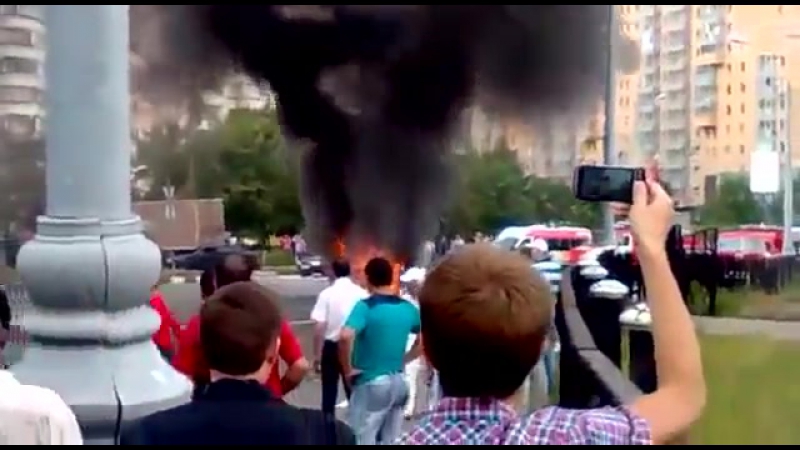 ДТП со взрывом ахуенно,заебись УОУУ
