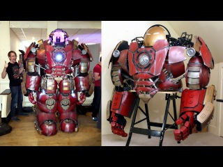 How to Build an Iron Man Hulkbuster Helmet & Suit | XRobots