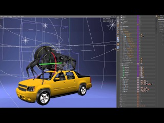 Technical - rigging reel Ace5 studios ( Cinema 4D )