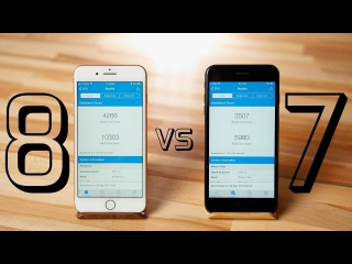 iPhone 8 Plus vs 7 Plus Performance Test - A11 Bionic Processor