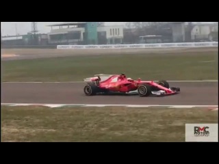 F1 2017 - Kimi Raikkonen Testing The Ferrari SF70H For The First Time