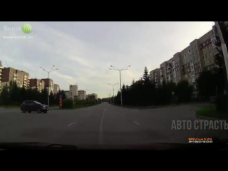 АвтоСтрасть - Новая сборка видео с видеорегистратора от канала Авто Страсть. Вид