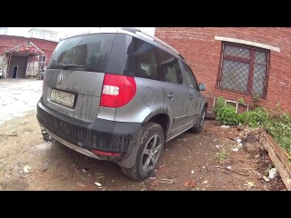 VAG. Skoda Yeti 1.8T. Проверка пробега, цепи ГРМ, муфты Haldex