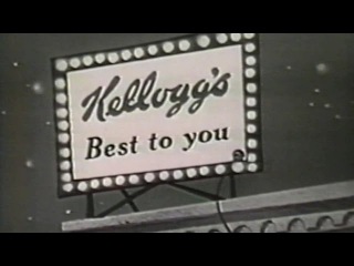 1961 - Closing Credits - Hanna Barbera's Top Cat brought to by Kellogg's - Best to you!