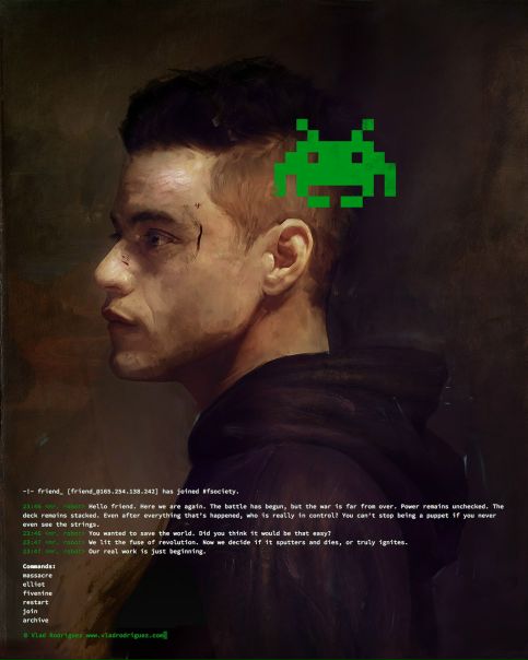 #MrRobot by #VladRodriguez