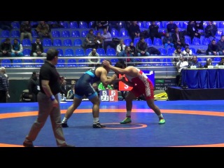 Meshvildishvili (GEO) - Gwiazdowski (USA) FS 125 kg World Wrestling Clubs Cup 2016