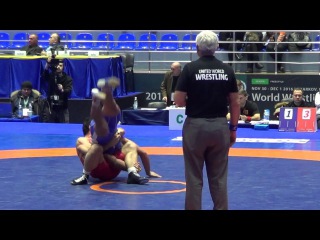 Egadze (GEO) - Tumurbat (MGL) FS 86 kg World Wrestling Clubs Cup 2016