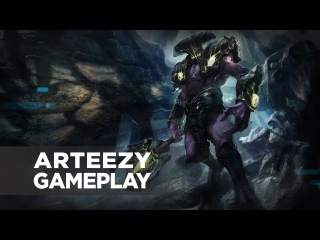 Arteezy playing Faceless Void (Gameplay)