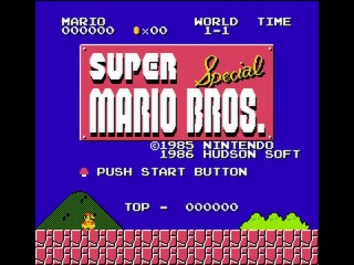 Super Mario Bros. Special with X1 Graphics (SMB1 Hack)