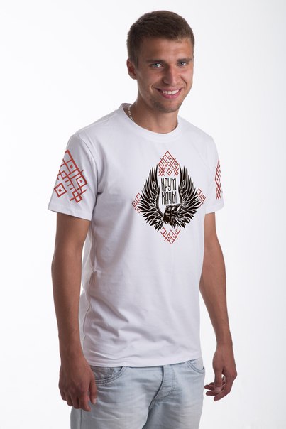 Белая майка