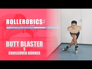 BUTT BLASTER 05 Crossover Burner - ROLLEROBICS Inline skating aerobic workout by Powerslide