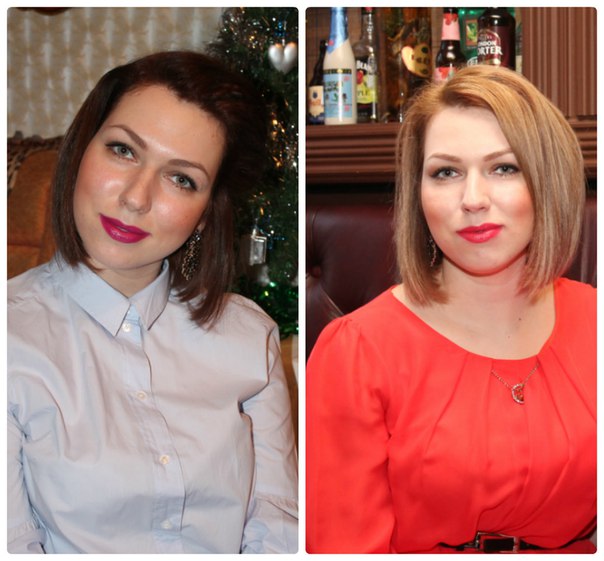 С темным или светлым цветом волос