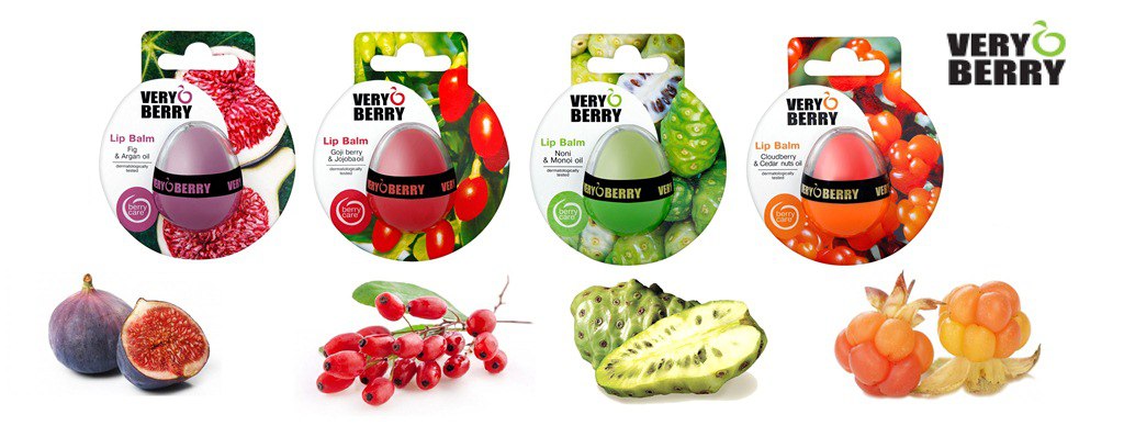 бальзам для губ very berry