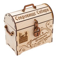 БЕРЕЗОВЫЙ СУНДУЧОК СОКРОВИЩЕ СИБИРИ  1300 РУБ.  НОВИНКА в линейке корпоративных подарков - сундучок на 2 баночки!!! Гравировка по Вашему заказу! Наполнение на Ваш выбор!