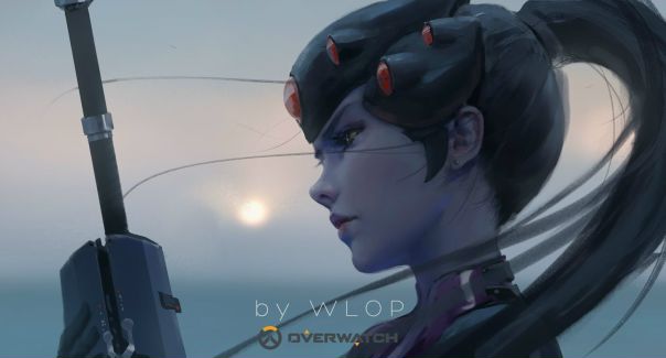 Widowmaker by #WLOP