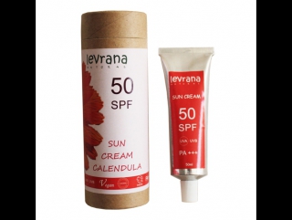 Levrana. Солнцезащитный крем Календула (50 мл.) SPF 30 и SPF 50