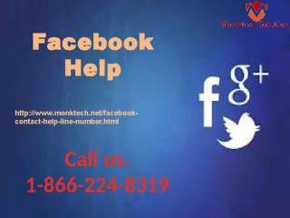 Get Instant Facebook Help at your Doorstep 1-866-224-8319