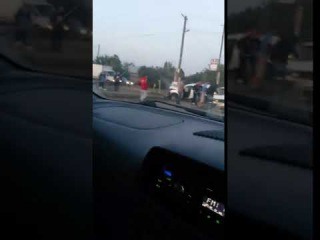 Последствия ДТП в Порт-Артуре (31.08.2017)