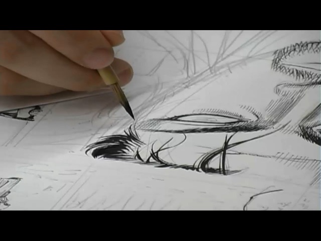 Takehiko Inoue Drawing Vagabond