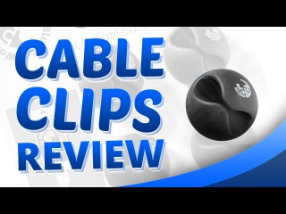 Cable clips - Cord Management Solution - Wire Organizer System - Blue Key World