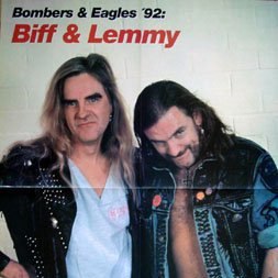 Motörhead with Biff of Saxon