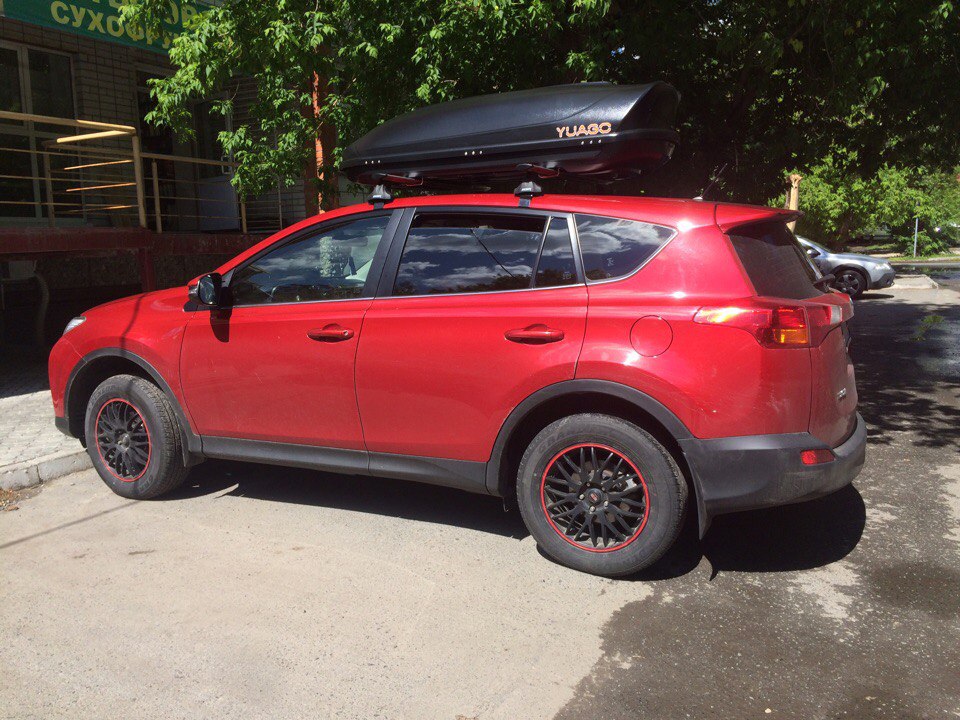 Rav 4 объем багажника